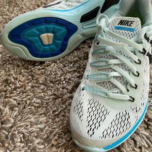 Nike Lunareclipse 5 Womens Baby Blue Size 8